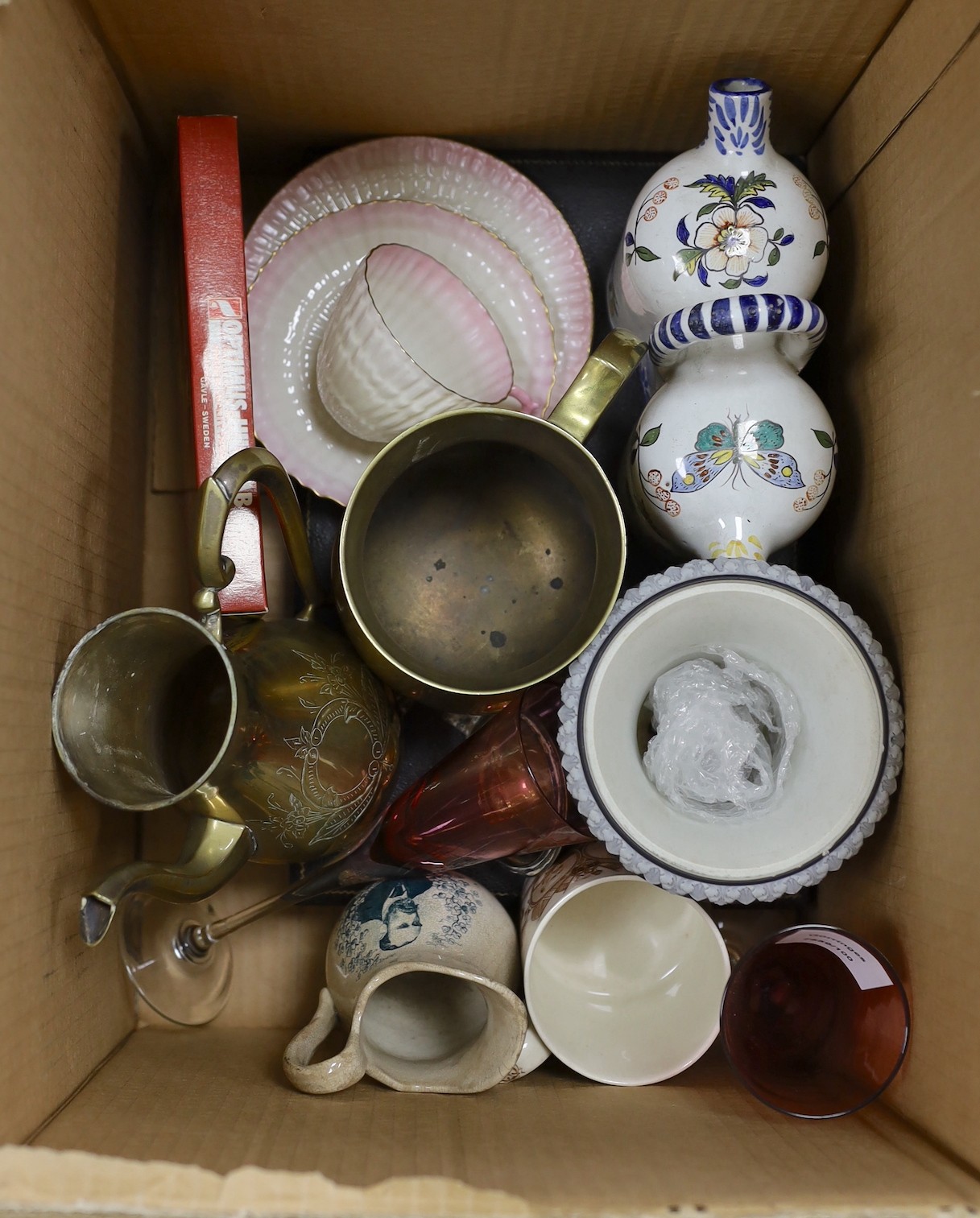 A selection of mixed ceramics and miscellany